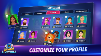 Bid Whist Spades Classic Games screenshot 17