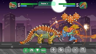 Robot Ankylosaurus Toy War screenshot 0