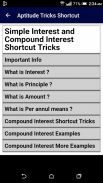 Aptitude Tricks Shortcut Guide - Become Expert ! screenshot 8