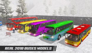 Uphill Bus Pelatih Mengemudi Simulator 2018 screenshot 15