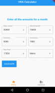 Advanced HRA Calculator screenshot 0