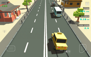 Blocky Traffic Racer screenshot 0