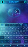 Starry GO Keyboard Theme screenshot 4