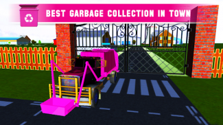 Garbage Dump truck driver 3D screenshot 2