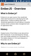 Learn EmberJS screenshot 1