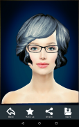 Hairstyle Changer app, virtual makeover women, men screenshot 15