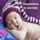New Born Baby: Greetings, Photo Frames, GIF Quotes Icon