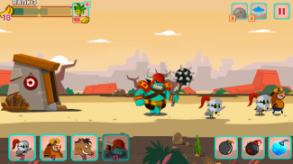 Monster Rush: Strategy TD war screenshot 3