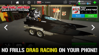 Top Fuel Hot Rod - Drag Boat Speed Racing Game screenshot 1