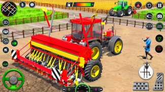 Real Tractor Driving Games screenshot 0