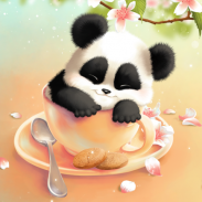 Sleepy Panda Wallpaper screenshot 5