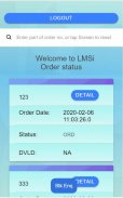 OYM LMSi logistics management system infinitus screenshot 1