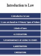 Introduction to Law screenshot 2