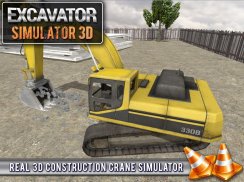 Ekskavatör Vinç Simülatörü 3D screenshot 8