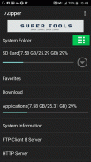 7Zipper - File Explorer (zip, screenshot 2