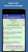 Monitoring of work performance (KVR) screenshot 3