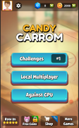 Candy Carrom 3D FREE screenshot 2