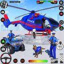 Police Vehicle Car Parking 3D Icon