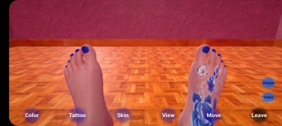 Sexy feet 3D screenshot 1