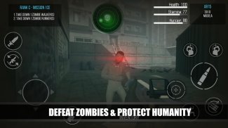 Вспышка войны с зомби стрелялка с выживанием в FPS screenshot 4