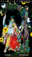 Radha Krishna Live HD 3D Wallpaper screenshot 0