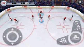 ฮอกกี้น้ำแข็ง 3D - Ice Hockey screenshot 2