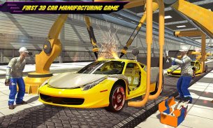 Car Maker Auto Mechanic Sports Car Builder Giochi screenshot 0