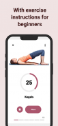 Pelvic Floor Workout Plan screenshot 0