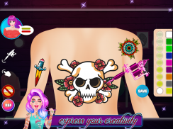 Tattoo Stencil: Tattoo Designs ~ Free Tattoo Games screenshot 4