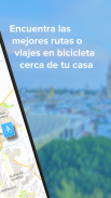Bikemap: Mapas y navegación por GPS para bicis screenshot 1