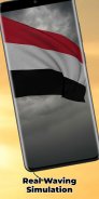 Yemen Flag Live Wallpaper screenshot 6