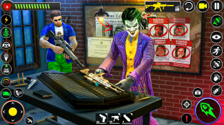 Assassino Palhaço assalto a banco Gangster real screenshot 5