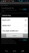 TouchGuard(touch panel lock) screenshot 2