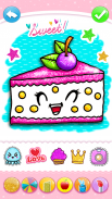 Cupcake para colorear para niños screenshot 11