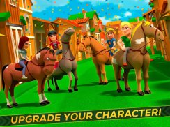 Cartoon Horse Riding: 말 경마 screenshot 8