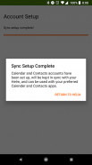Helm Sync - Calendar and Contacts screenshot 2