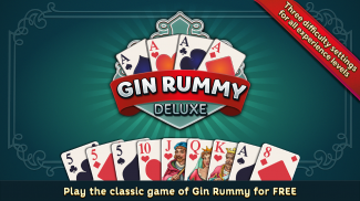 Gin Rummy Deluxe screenshot 0