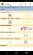LEO dictionary screenshot 0