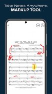 Musicnotes Sheet Music Player screenshot 1