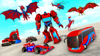 Multi Robot Car Transform Bat screenshot 2