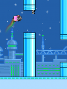 Flappy Nyan: flying cat wings screenshot 8