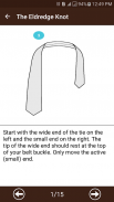 How To Tie A Tie screenshot 1