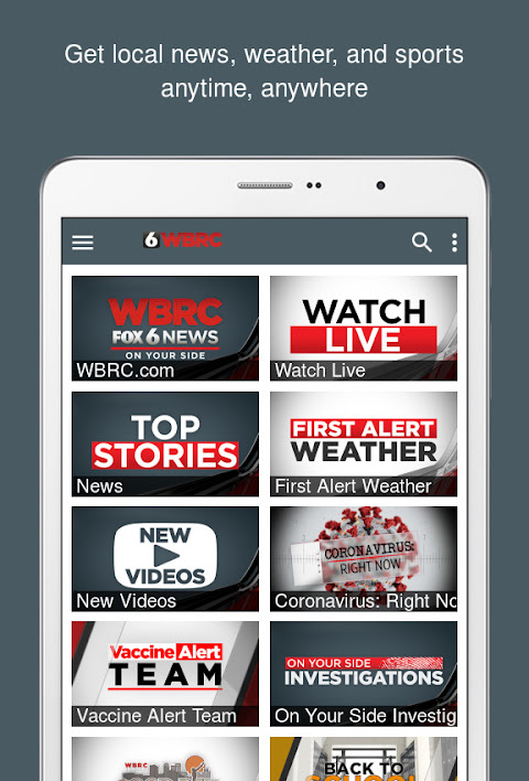 Watch discount wbrc live