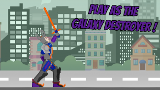 Galaxy Destroyer: Metropolis Rampage screenshot 0