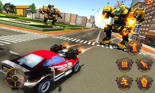 Robot Car War Transform Fight screenshot 1