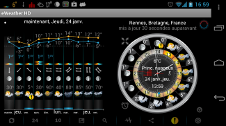 eWeather HD: météo, baromètre, qualité de l'air screenshot 15
