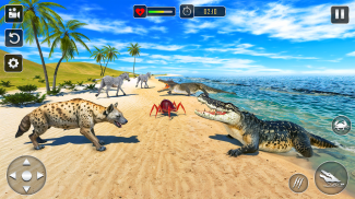 Wild Crocodile Sim Animal Game screenshot 4