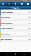Bosch Loudspeaker Selection screenshot 1