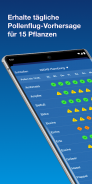 Pollenflug-Vorhersage screenshot 1