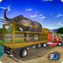 Offroad Animal Truck Transportation Driving Sim 3d Icon